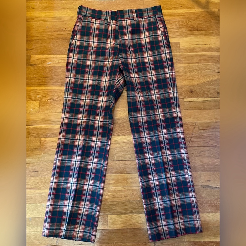 ✨Vintage✨ Plaid Pants - Red, Green, and White